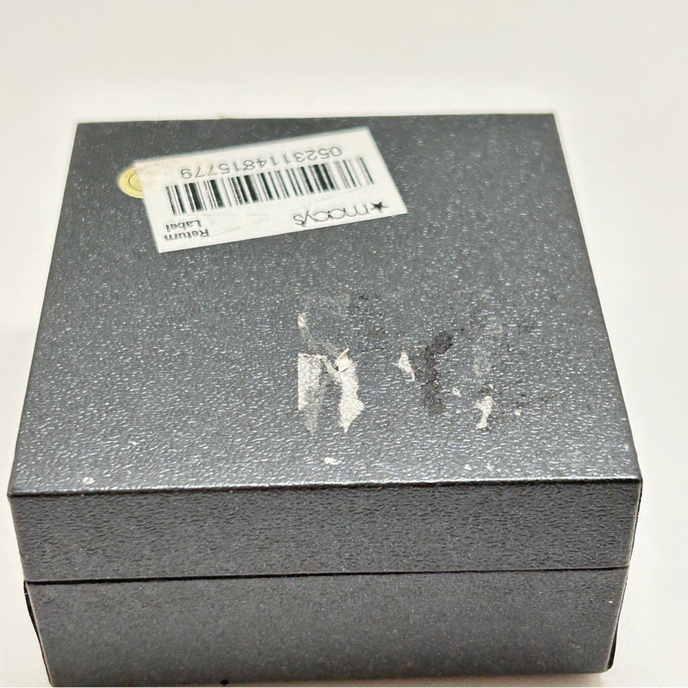 CBC, Silver Plate And Square Cut CZ Necklace And Stud Earring Set, NIB - Picture 5 of 8